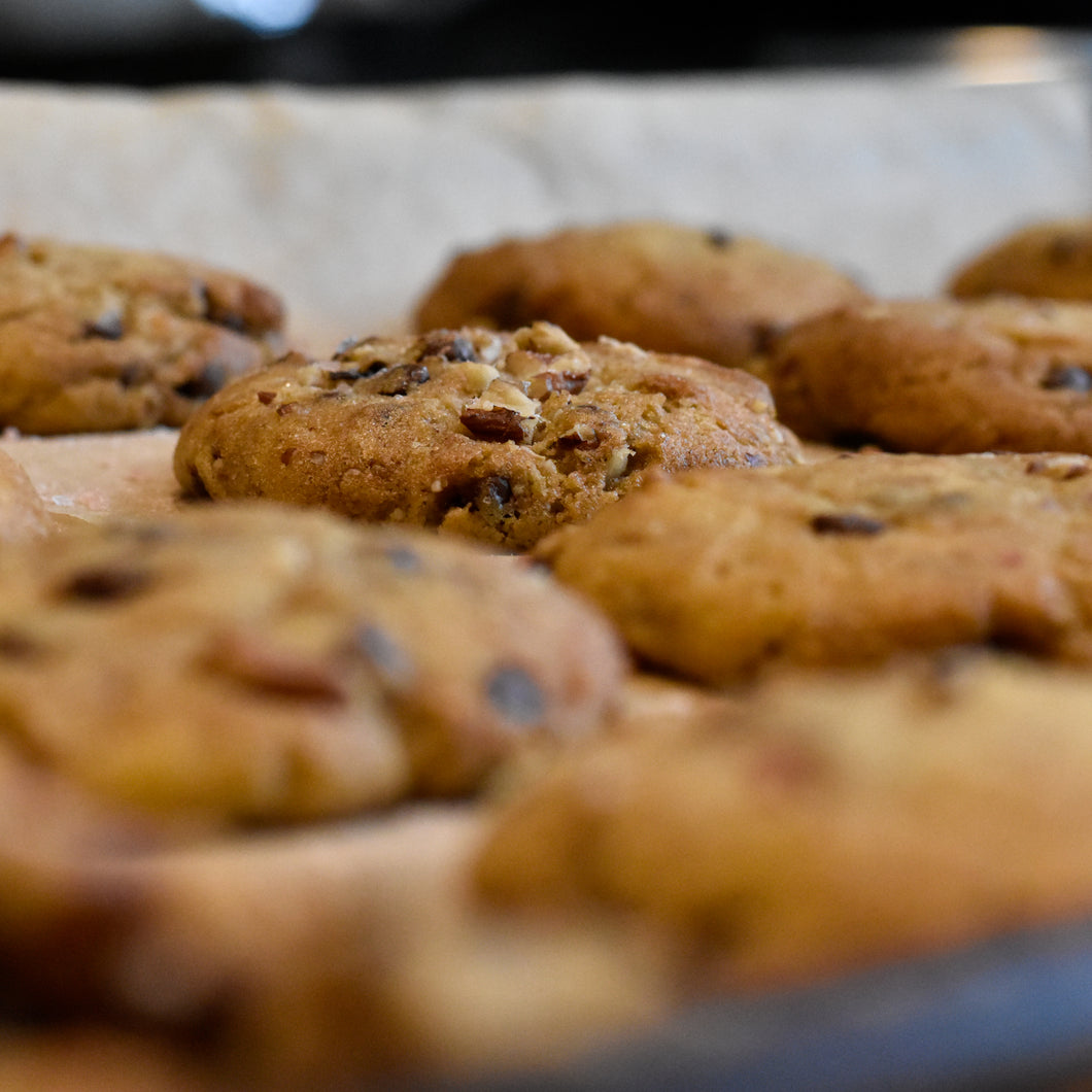 Chocolate Chunk Pecan Cookies